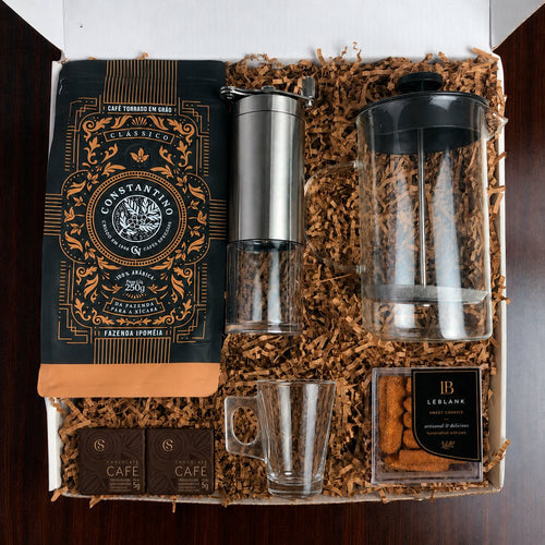 Kit Presente Corporativo Cafe Completo - LeBlank Corporativo