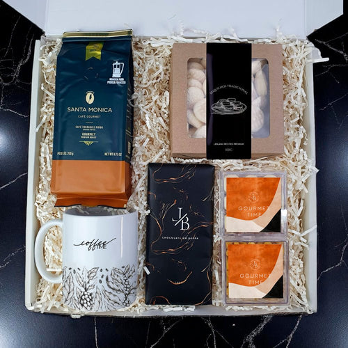 Kit Presente Corporativo Cafe Gourmet - LeBlank Corporativo