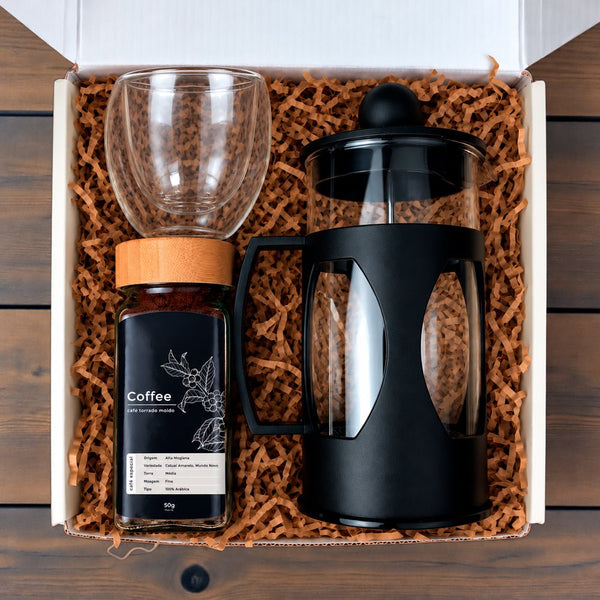 Kit Presente Corporativo Cafe Petit - LeBlank Corporativo