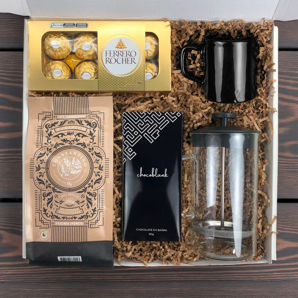 Kit Presente Corporativo Cafe Standard - LeBlank Corporativo