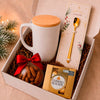 Kit Presente Corporativo Christmas Caneca com Enfeite de Natal Gourmet e Ferrero - LeBlank Corporativo