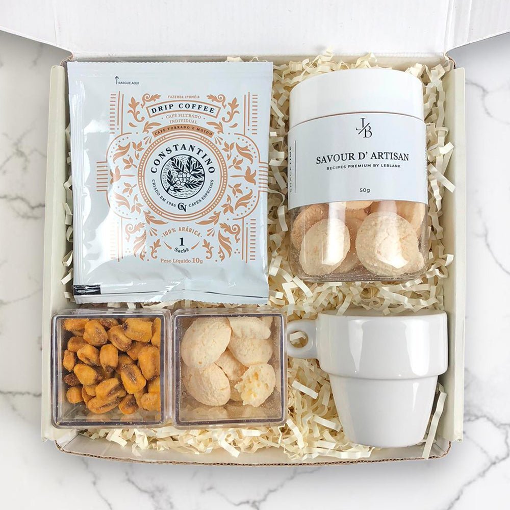 Kit Presente Corporativo Drip Coffee Gourmet - LeBlank Corporativo