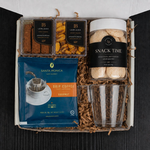 Kit Presente Corporativo Drip Coffee Gourmet - LeBlank Corporativo