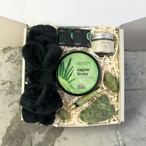 Kit Presente Corporativo Skincare Esfoliante com Argila - LeBlank Corporativo