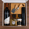 Kit Presente Corporativo Vinho com Snacks e Abridor Eletrico - LeBlank Corporativo