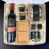 Kit Presente Corporativo Vinho Tinto Aurora e Petiscos - LeBlank Corporativo