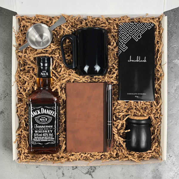 Kit Presente Corporativo Whisky Jack Daniel's Office - LeBlank Corporativo