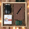 Kit Presente Corporativo Wood Cappuccino Office Premium - LeBlank Corporativo