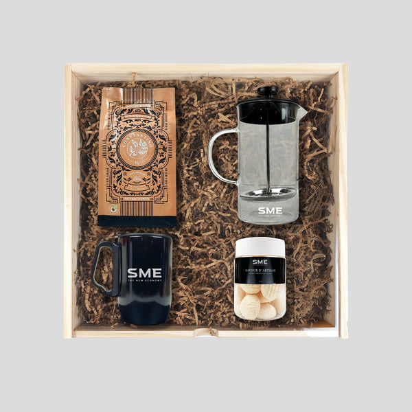 Kit Presente Wood Corporativo Aniversariante Premium - SME - LeBlank Corporativo