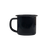 Xicara Canequinha Esmaltada 80ml Preta - Personalizada - LeBlank Corporativo