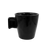 Xicara de Ceramica Mimo 80mL Preta - Personalizada - LeBlank Corporativo